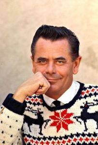 Sainte-Christine-d'Auvergne, Quebec-born Glenn Ford. Love his sweater