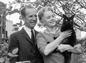London, Ontario-born Hume Cronyn with Jessica Tandy