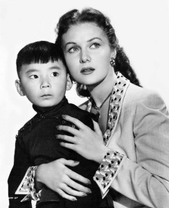 Danny Chang and Rhonda Fleming